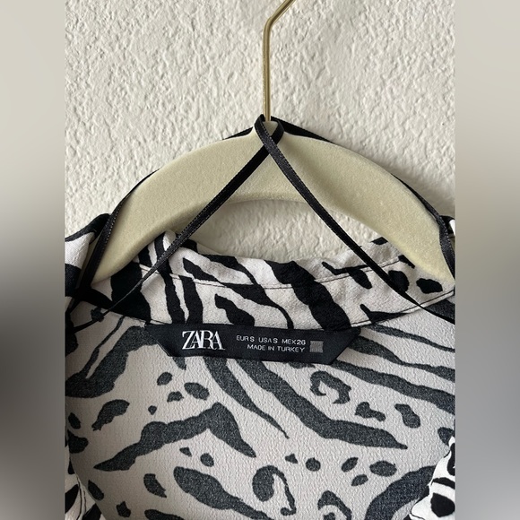 Zara zebra dress - Picture 3 of 4